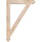 Ekena Millwork Traditional Arts & Crafts Smooth Bracket, Douglas Fir, 3 1/2"W x 28"D x 40"H BKT04X28X40TRA03SDF - alternate 4
